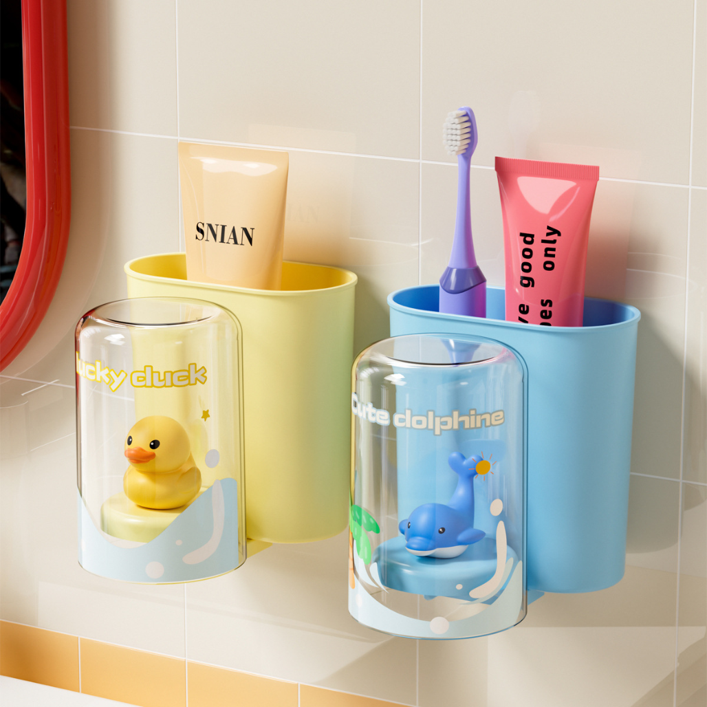 Jarex Cartoon Toy Toothbrush Storage Rack