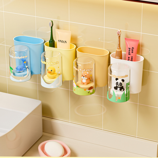 Jarex Cartoon Toy Toothbrush Storage Rack