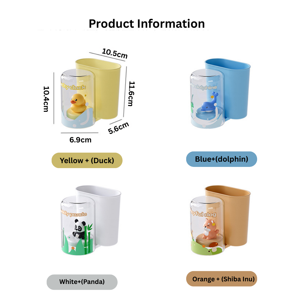 Jarex Cartoon Toy Toothbrush Storage Rack