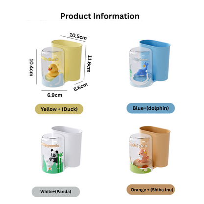 Jarex Cartoon Toy Toothbrush Storage Rack