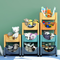 Floor-Standing Multi-Layer Triangular Kitchen Rack