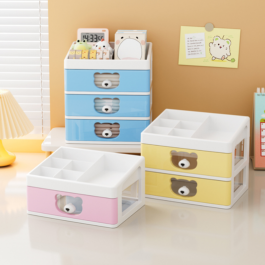 Cute Bear Buddy Drawer Organizer