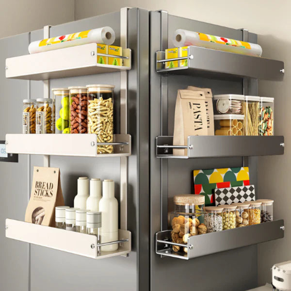 3-Tier Carbon Steel Heavy-Duty Hanging Spice Organizer