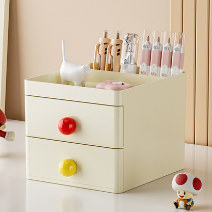 Double-Layer Pen Holder & Organizer
