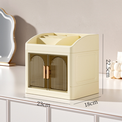 Jarex Foldable Double-Door Cosmetic Storage Cabinet