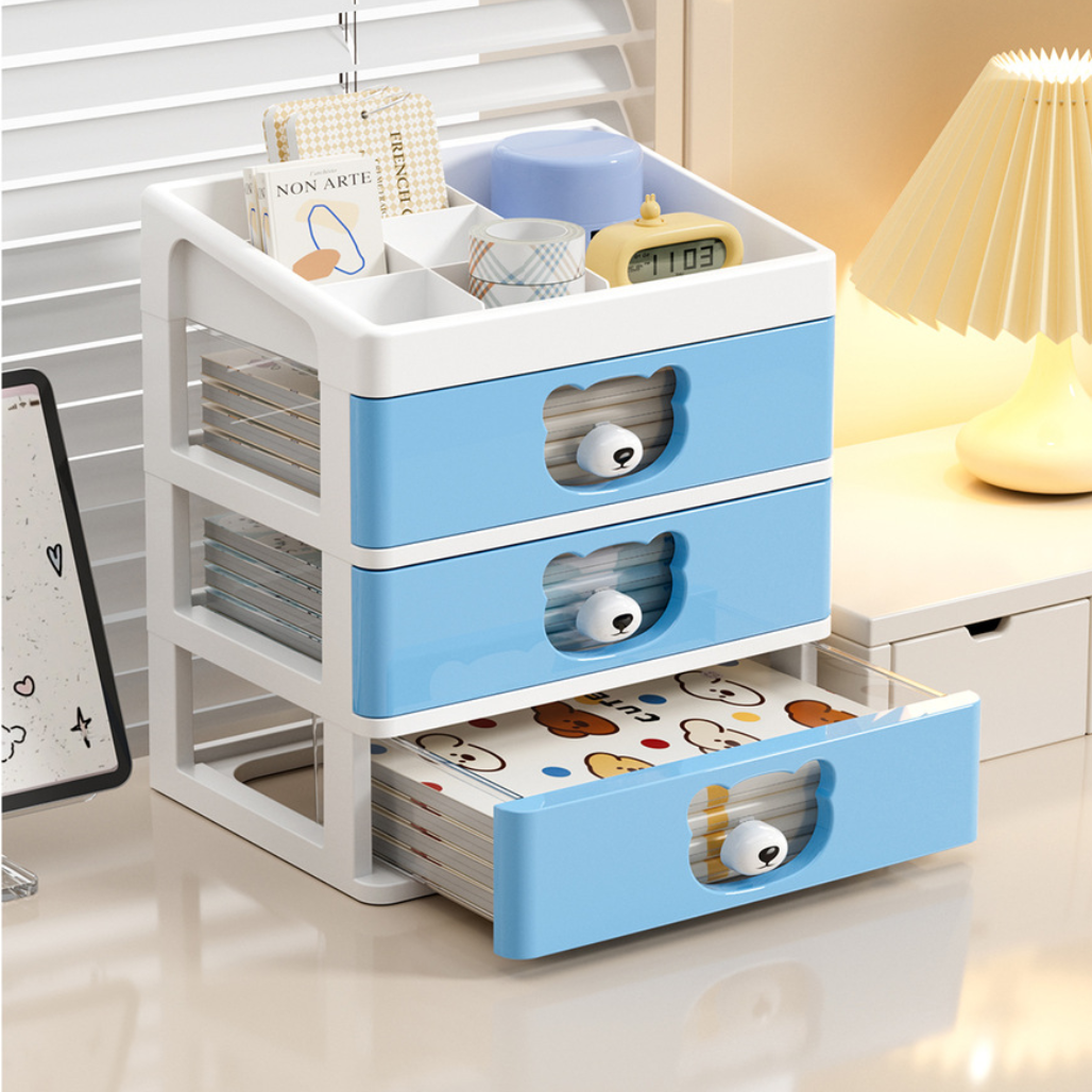 Cute Bear Buddy Drawer Organizer