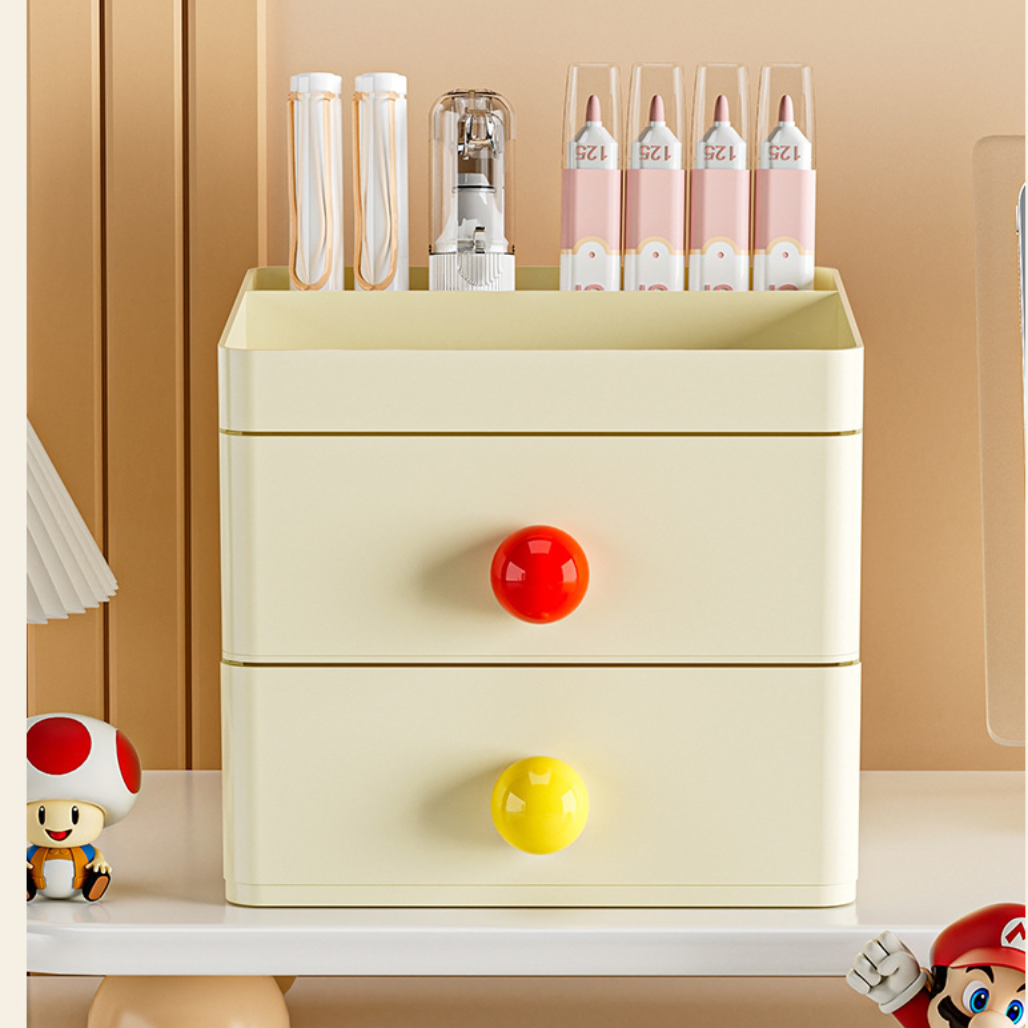 Double-Layer Pen Holder & Organizer