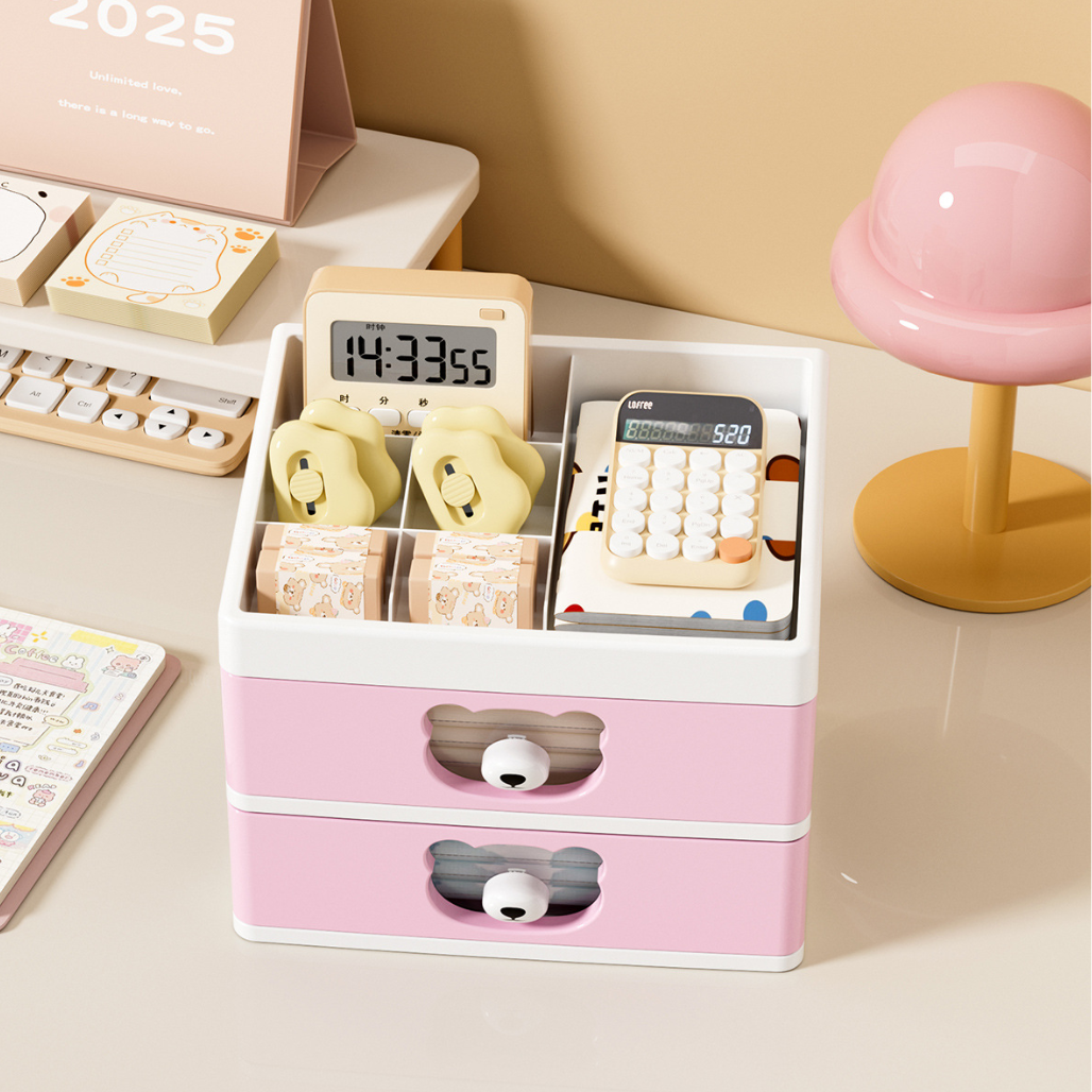 Cute Bear Buddy Drawer Organizer