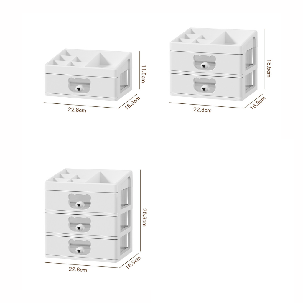 Cute Bear Buddy Drawer Organizer