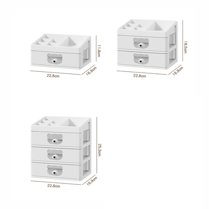 Cute Bear Buddy Drawer Organizer
