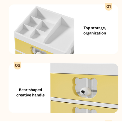 Cute Bear Buddy Drawer Organizer