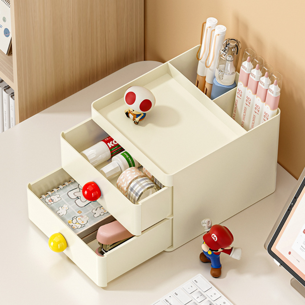 Double-Layer Pen Holder & Organizer