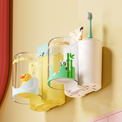 Jarex Cartoon Toy Toothbrush Storage Rack