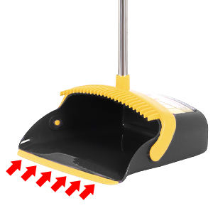 Eco Friendly Dustpan and Broom Set Long Handle Cleaning Tool