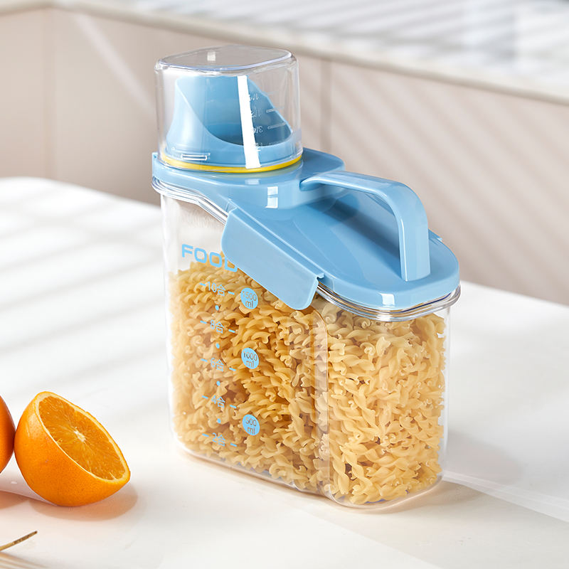 3-Piece Airtight Grain Storage Container Set with Sealing Ring