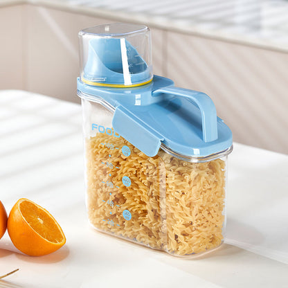 3-Piece Airtight Grain Storage Container Set with Sealing Ring