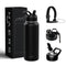 Vacuum Insulated Stainless Steel Sports Water Bottle with Spout Lid