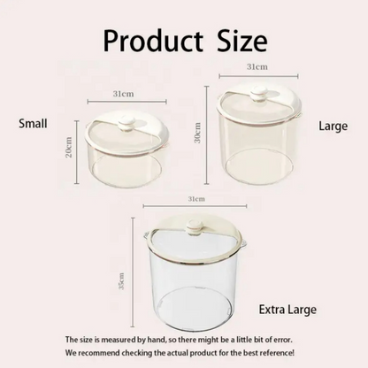 Multi-Functional Fresh Lock Storage Bucket with Secure Lid