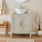 Space-Saving Bathroom Vanity Storage Cabinet with 2 Doors