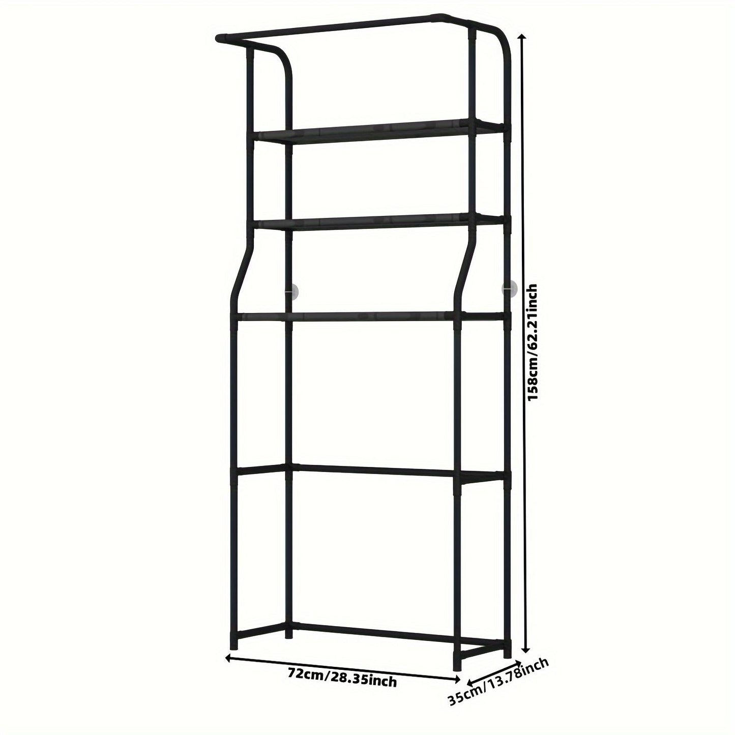 Bathroom Storage Rack for Washing Machine