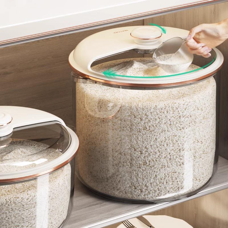 Multi-Functional Fresh Lock Storage Bucket with Secure Lid