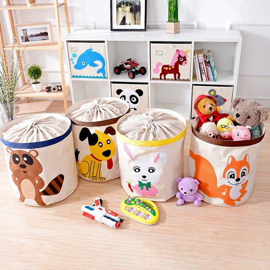 Large Capacity Kids Toy Storage Hamper with Lid