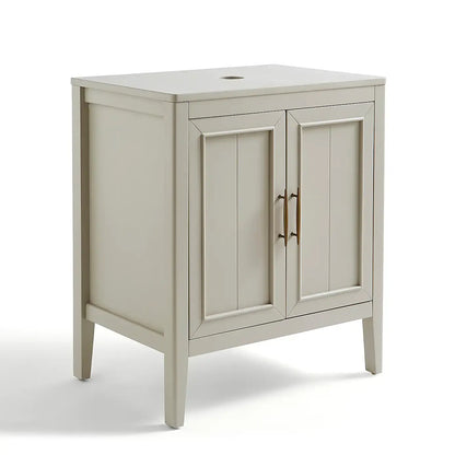 Space-Saving Bathroom Vanity Storage Cabinet with 2 Doors