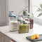 3-Piece Airtight Grain Storage Container Set with Sealing Ring