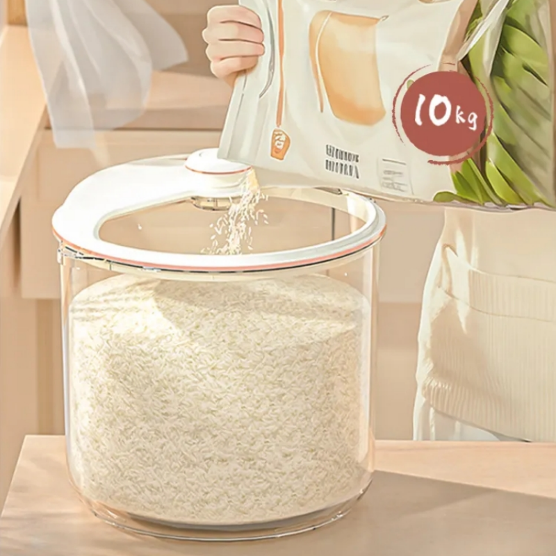 Multi-Functional Fresh Lock Storage Bucket with Secure Lid
