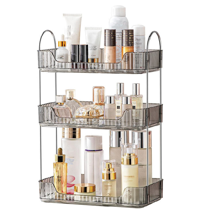 3 Tiers Plastic Bathroom Vanity Organizer