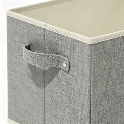 Heavy Duty Foldable Linen Fabric Storage Box